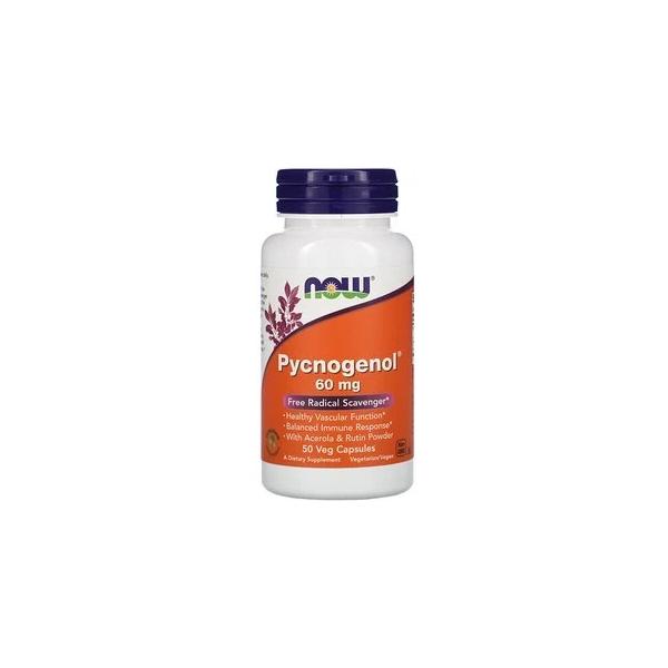 NOWFOOD　ナウフード　ピクノジェノール 60mg　50粒