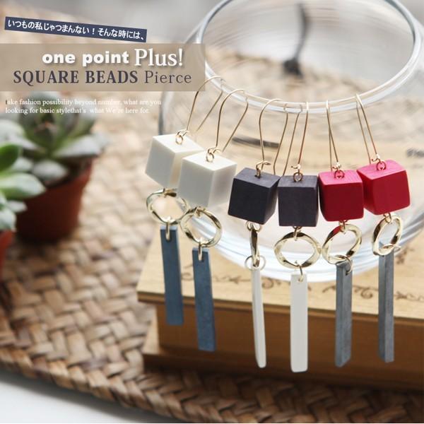 ✞スティックサボテンピアス サボテン ジルコン （大ぶり ピアス  