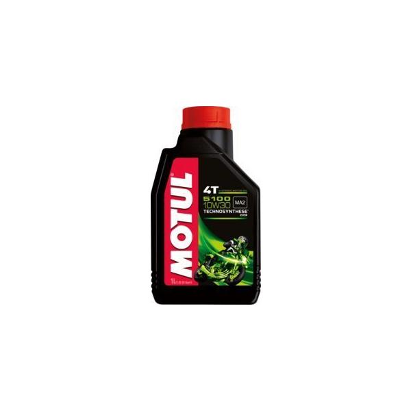 MOTUL(モチュール) 5100 4T 10W30 バイク用化学合成オイル 1L[正規品] 112...