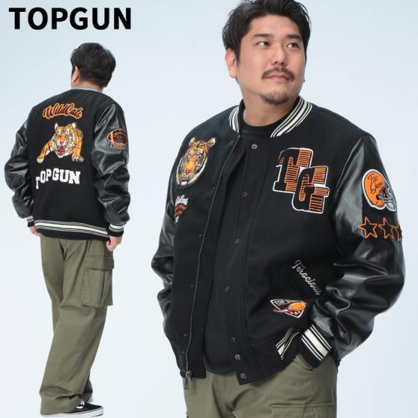 TOP GUN TOPGUN トップガン ボンバージャケット 大きいサイズ TOP GUN TOPGUN トップガン ボンバージャケット 大きいサイズ