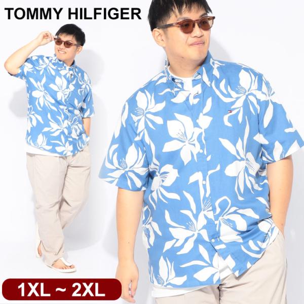 TOMMY HILFIGER（トミー・ヒルフィガー） シャツ 半袖 メンズ 大きい