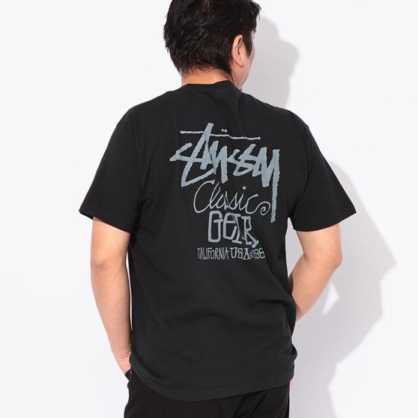 ステューシー Tシャツ 半袖 メンズ 大きいサイズ バックロゴプリント