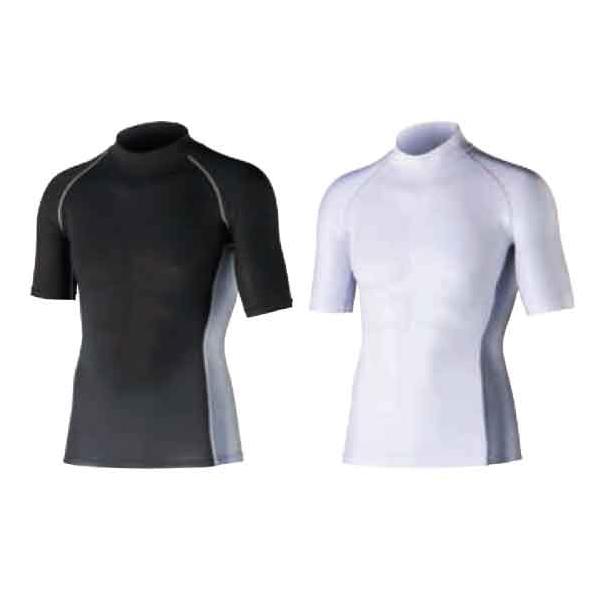 ＢＯＤＹ　ＴＯＵＧＨＥＳＳ接触冷感機能と吸汗速乾機能を備えた異形断面繊維を使用。紫外線から首元を保護するバックハイネックと、通気性の良いＶネックがラインナップ。品質　本体：ポリエステル８５％　・　ポリウレタン１５％　　　メッシュ部分：ポリエ...