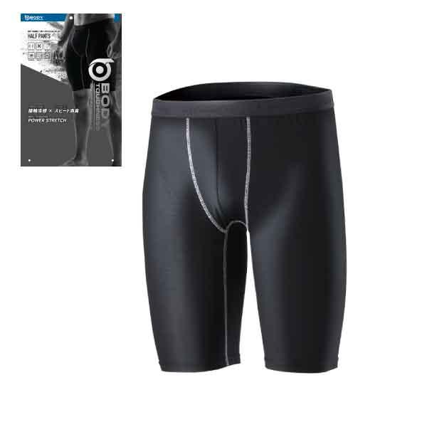 ＢＯＤＹ　ＴＯＵＧＨＥＳＳ冷感・消臭　パワーストレッチ優れた吸汗速乾機能で汗を逃がし、さらりと快適な着用感をキープ。高い接触冷感機能を誇る「CROSS COOL」を使用したコンプレッションウェア。品質　本体：ポリエステル８５％　・　ポリウレ...