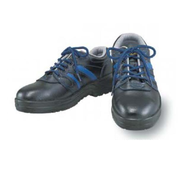 安全靴 スニーカー JW-753 J-WORK 静電短靴タイプ耐油性 幅広 黒 紐