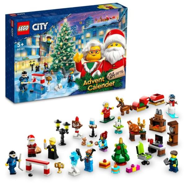 LEGO レゴ 60381レゴ R シティ アドベントカレンダー2023　クリスマス プレゼント ブロック Advent Calender CITY 24GIFTS