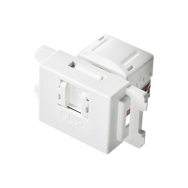 �i�܂Ƃ߁j�T�����T�v���C CAT6JIS�Ή�RJ-45���W���[�� LA-FP-MJ6�k×3�Z�b�g�l[21]