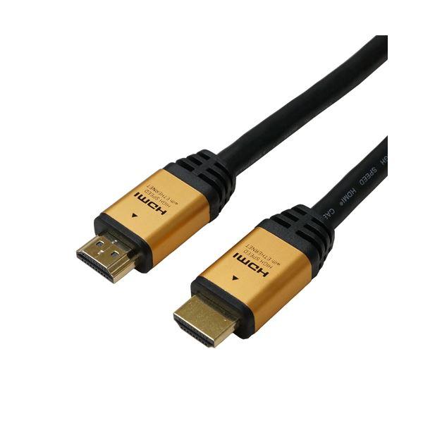 HORIC �n�C�X�s�[�hHDMI�P�[�u�� 10m 4K 3D HEC ARC �t��HD �Ή� �����b�L�[�q �S�[���h AWG26 HDM100-001GD[21]