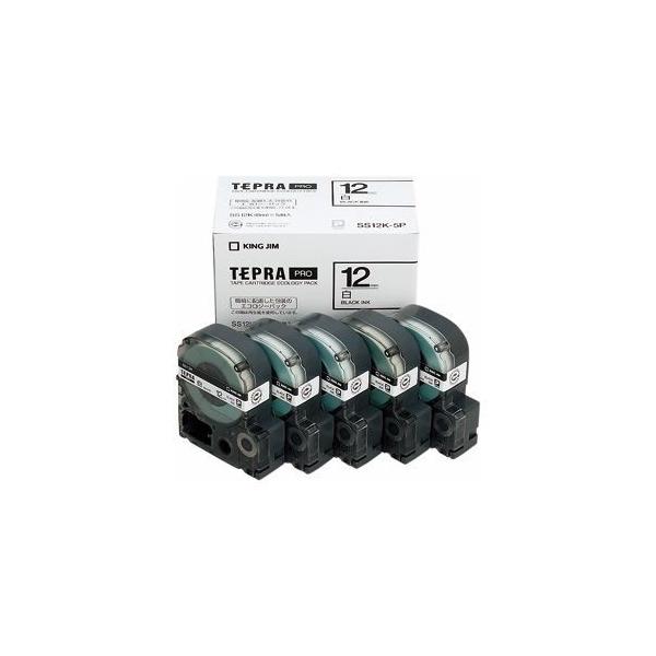 �L���O�W�� �e�v��PRO�e�[�v�G�R�p�b�N 12mm �����x�� 5�� SS12K-5P[21]