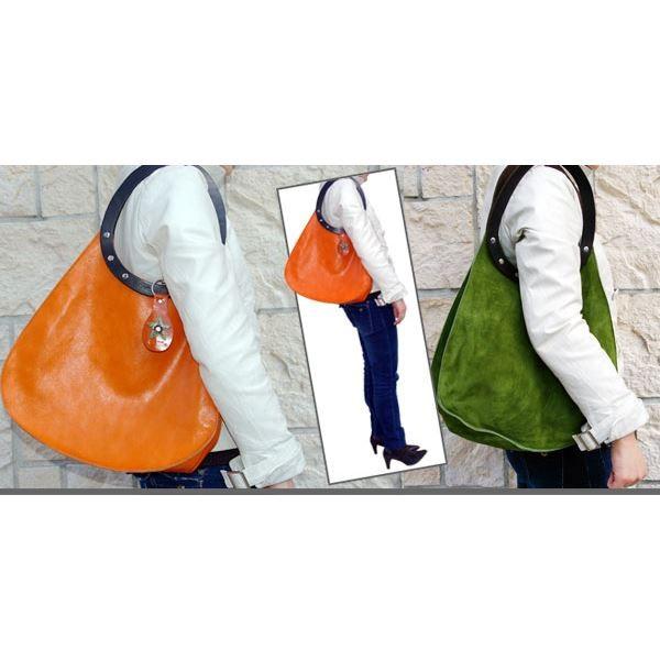 dean�i�f�B�[���j machine stitch tear-drop �V�����_�[�o�b�O olive�i�΁j[21]