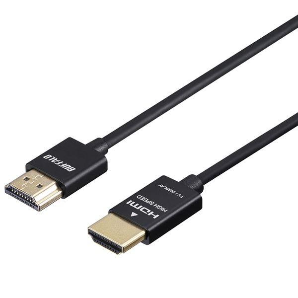 �o�b�t�@���[(�T�v���C) �C�[�T�l�b�g�Ή� HIGH SPEED HDMI�P�[�u�� �X�����^�C�v 5.0m �u���b�N BSHD3S50BK[21]