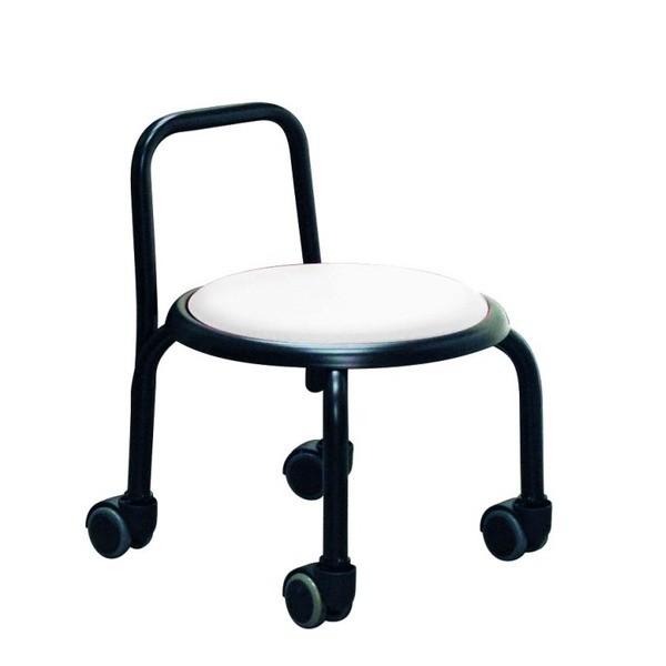 �X�^�b�L���O�`�F�A/�ۈ֎q �k���F3�r�Z�b�g �z���C�g×�u���b�N�l ��32cm �X�`�[���p�C�v[21]