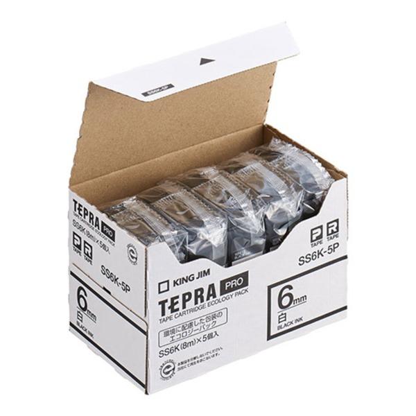 �i�܂Ƃ߁j �L���O�W�� PRO�e�[�v SS6K-5P ���ɍ����� 6mm 5�k×3�Z�b�g�l[21]