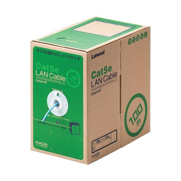 (܂Ƃ߁jGR EU RoHSwߏLANP[u(Cat5e P) Cgu[ 100m LD-CT2/LB100/RS 1{k×3Zbgl[21]