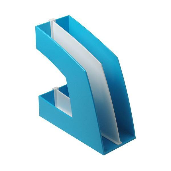 (�܂Ƃ�) �\�j�b�N �t�@�C���{�b�N�X �d�ؔt A4�^�e �w��107mm ���C�g�u���[ FB-708-LB 1�� �k×10�Z�b�g�l[21]