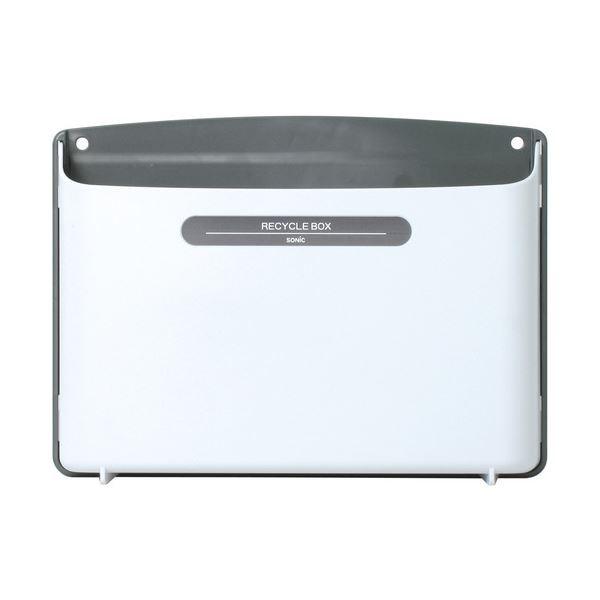 (�܂Ƃ�) �\�j�b�N ���T�C�N���{�b�N�X A4 �O���[ MP-693-GL 1�� �k×10�Z�b�g�l[21]