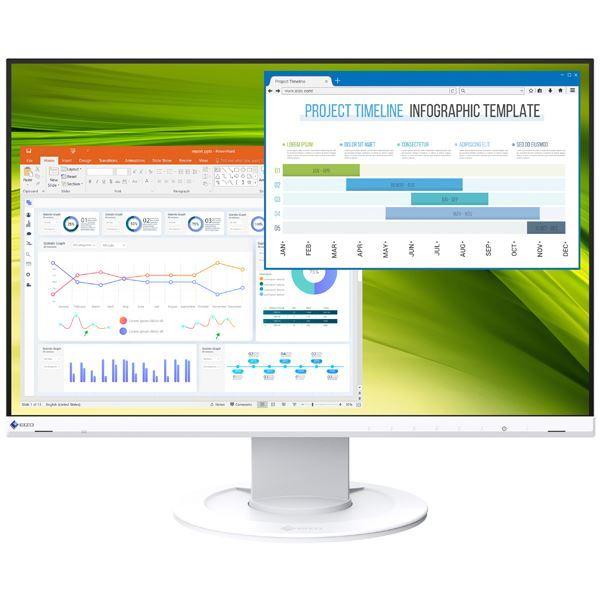 EIZO 57.2cm 22.5^J[tj^[ FlexScan EV2360 zCg EV2360-WT[21]