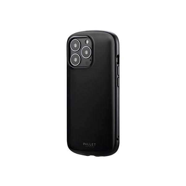 LEPLUS iPhone 13 Pro yʁEɔEϏՌnCubhP[XuPALLET AIRv ubN LP-IP21PLABK[21]