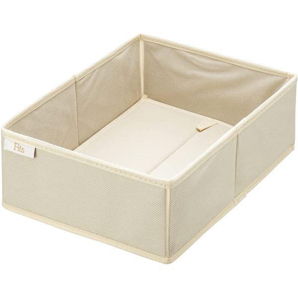 〔2個セット〕 天馬 Fits ファブリック せいとんボックス L[21]