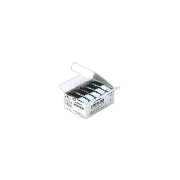 �J�V�I CASIO �l�[�������h NAME LAND �X�^���_�[�h�e�[�v 18mm×8m ����/������ XR-18X-5P-E 1�p�b�N(5��)[21]
