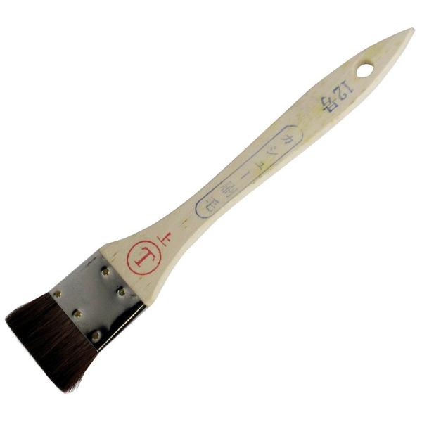 ハンディ・クラウン カシュー金巻 平 茶 12号 :4905533112410:バックティースショップ ヤフー店 通販 ハンディ・クラウン シマ毛金巻刷毛 平 茶 8号 3個セット