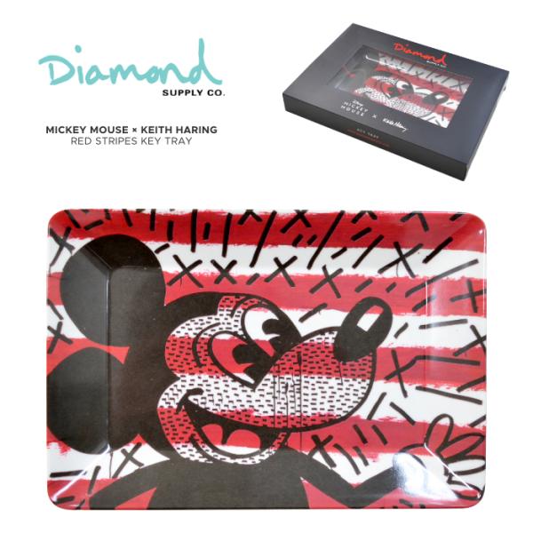 DIAMOND SUPPLY Co. �_�C�������h �T�v���C × MICKEY MOUSE �~�b�L�[�}�E�X × KEITH HARING �L�[�X�w�����O �g���C �L�[�g���C ��������