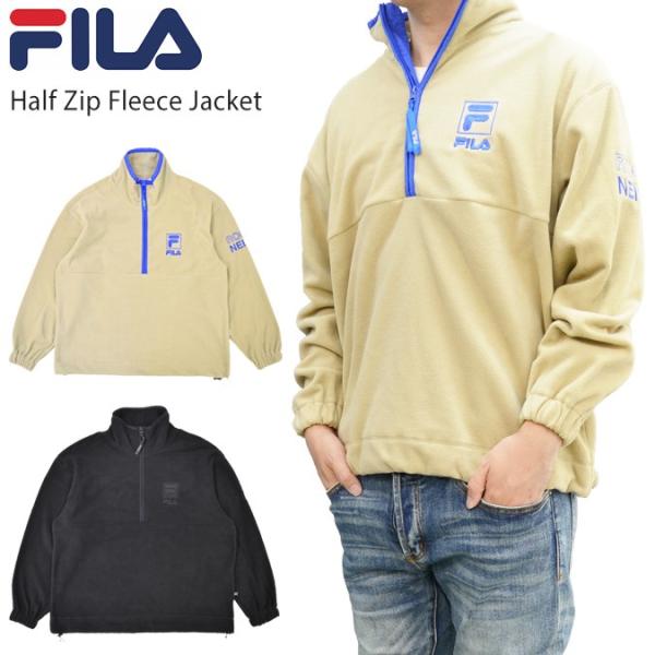 FILA HERITAGE tB we[W HALF ZIP FLEECE JACKET t[XWPbg {AWPbg FM9678 o[Q