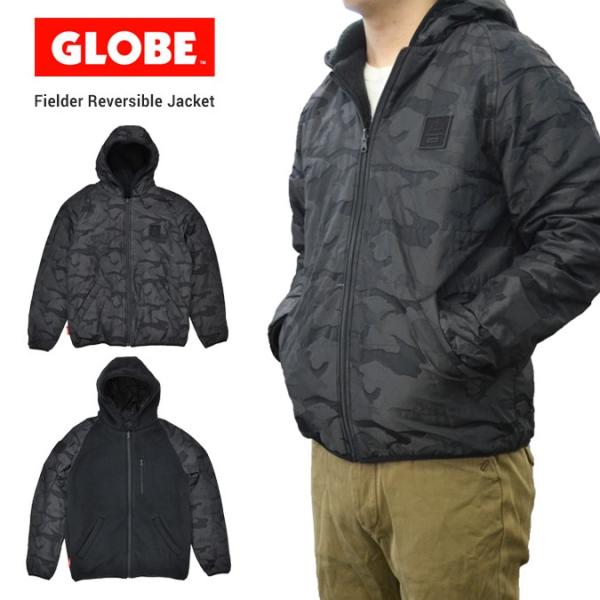 GLOBE O[u FIELDER REVERSIBLE JACKET iCWPbg t[XWPbg {AWPbg o[Vu GB01937015 s