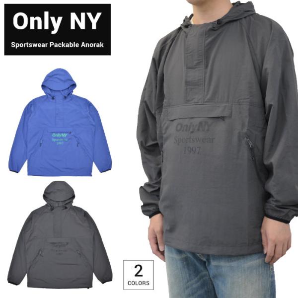 ONLY NY I[j[[N SPORTSWEAR PACKABLE ANORAK JACKET iC AmbNWPbg }Eep[J[ pbJu