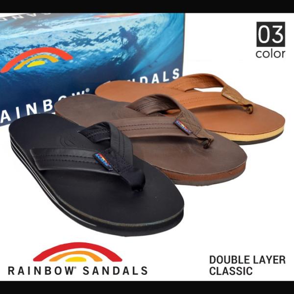 RAINBOW SANDALS（レインボーサンダル） DOUBLE LAYER CLASSIC LEATHER