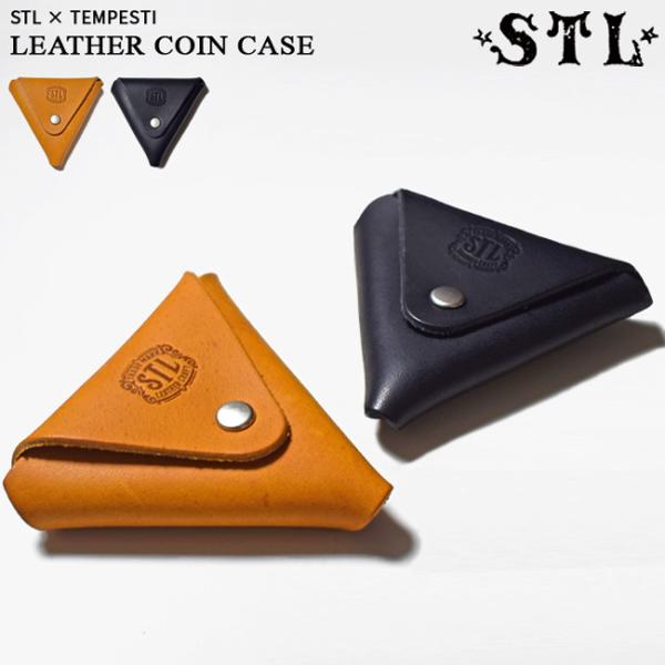 STL エスティーエル TEMPESTI テンペスティ 三角コインケース LEATHER