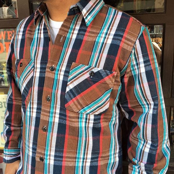 ネルシャツ ヘビーネルシャツ 厚手 ワーキング ワーク チェック シャツ ヘビーネルシャツ アメカジ メンズ 長袖 Flannel Shirt フランネル Brown ブラウン Buddy U S Clothing 通販 Yahoo ショッピング
