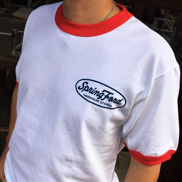 リンガーtシャツ Buddy オリジナル Springford ホワイト レッド メンズ アメカジリンガーtシャツ レディース 白 赤トリム Buyee Buyee Japanese Proxy Service Buy From Japan Bot Online