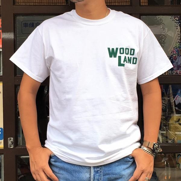 コロラド スプリングス BUDDYオリジナル WOODLAND COLORADO SPRINGSＴシャツ ホワイト CAMP USA アメリカ国立公園 アウトドア キャンプ