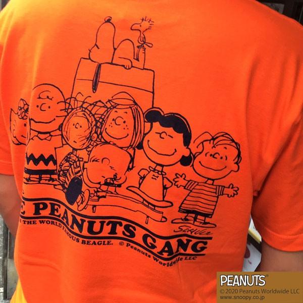 スヌーピーtシャツ Peanuts The Peanuts Gang Buddy 別注 Snoopy ピーナッツ ギャング オールスターズ オレンジ 70 S Schulz Orange Buyee Buyee Japanese Proxy Service Buy From Japan Bot Online