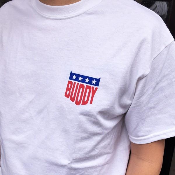 アメカジ Buddy オリジナル ワンポイント ホワイト ｔシャツ Stars Stripes Gildan Usa アメリカ 星条旗柄 半袖 Buddy U S Clothing 通販 Yahoo ショッピング