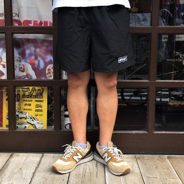 ハーフパンツ ナイロン ショートパンツ 短パン ブラック BUDDY