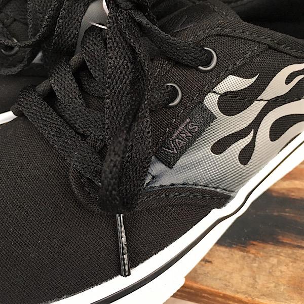 VANS KIDS ヴァンズ USA企画 18.5cm Faded Flame Black VANS KIDS ヴァンズ USA企画 18.5cm Faded Flame Black