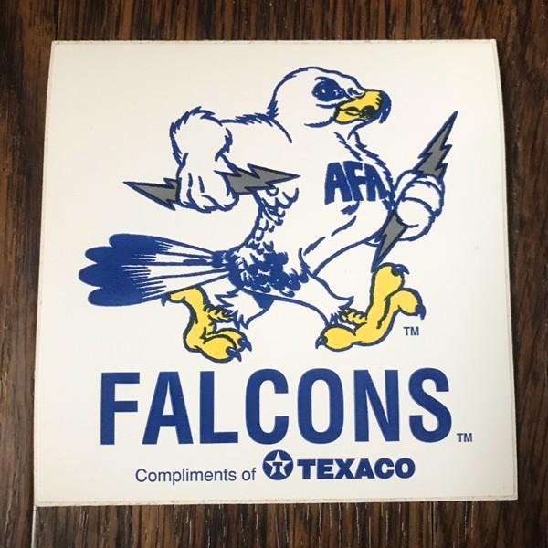 1990N AJR eLTR AIR FORCE ACADEMY FALCONS Compliments of TEXACO AFA GAtH[XAJf~[ t@RY AJ XebJ[ G