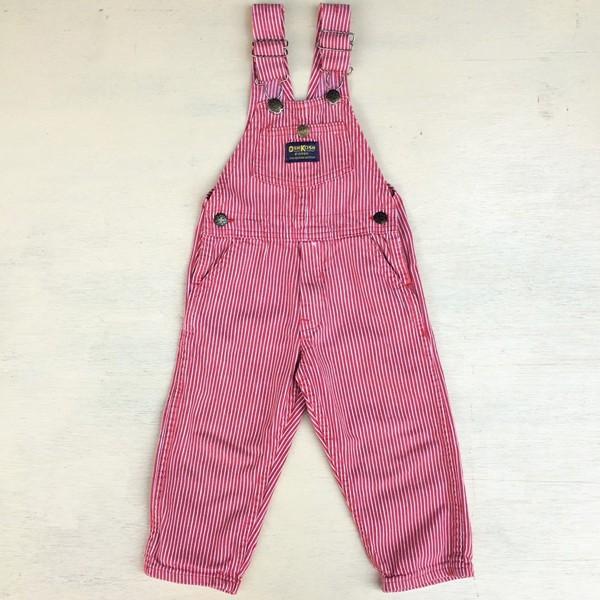 OSHKOSH ビンテージ KIDS オシュコシュ アメリカ製 ヒッコリー OSHKOSH ビンテージ KIDS オシュコシュ アメリカ製 ヒッコリー
