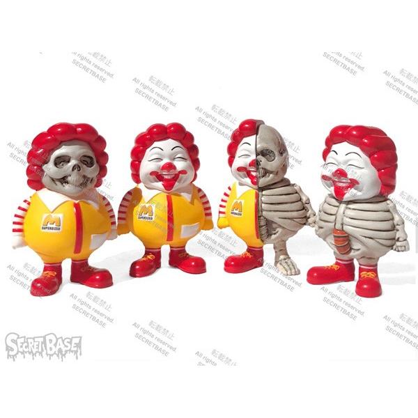 MC SUPER SIZE ME MINI Figure (RESTOCKED) スーパーサイズミー 単品 ロン イングリッシュ シークレットベース SECRETBASE TOKYO  MC SUPERSIZED 東京 原宿