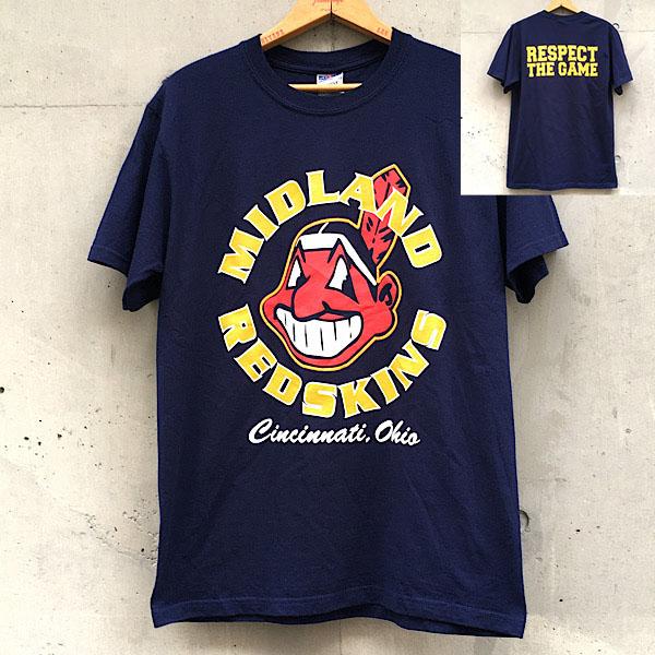JERZEES USED Mサイズ MIDLAND REDSKINS PERFECT GAME 古着T