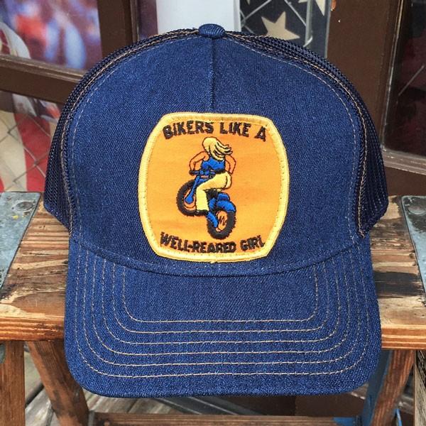 Bikers Like A Well Reared Girl Dart Trucker ダート バイク ビンテージ ワッペン ワッペン付きデニムキャップ 70 S アメカジ Otto アメリカン バイカー Yc 179 Buddy U S Clothing 通販 Yahoo ショッピング