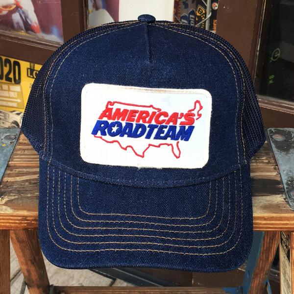 America S Roadteam Buddy オリジナル ビンテージ ワッペン付きデニムキャップ Otto ビンテージ ワッペン Usa Trucker Yc 252 Buddy U S Clothing 通販 Yahoo ショッピング