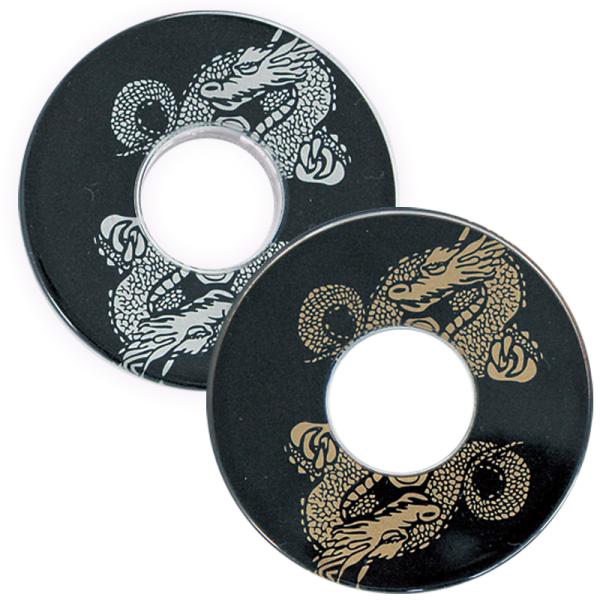 剣道 化粧 鍔 龍 金 銀 試合対応 裏面茶 大真