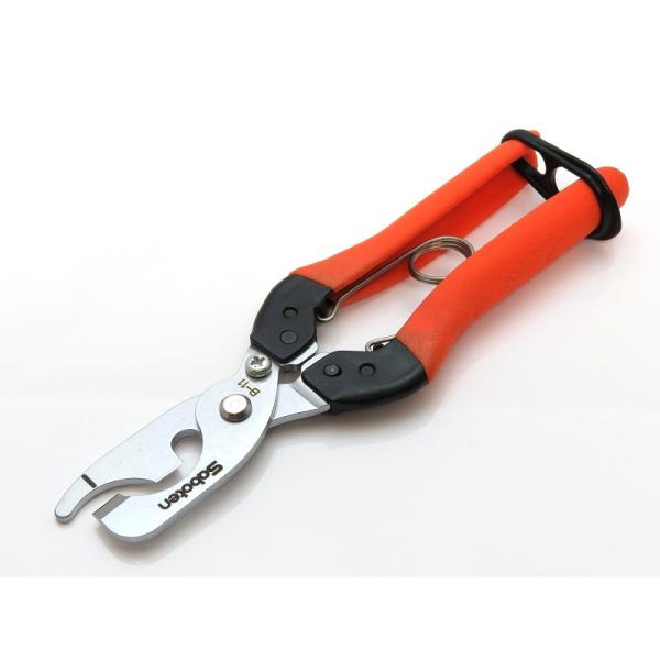 【商品説明】 ●「サボテン 上下二段式芽キズ鋏 MEBUKI No.B-11」は、発芽の促進のための芽キズ鋏です。●刃が2枚ついているので、枝の前後にキズをつける際も手を返さず行えます。●開閉幅を調整するねじが付いていて切幅の調節が可能です...