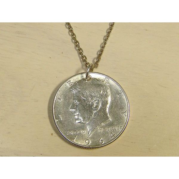 ケネディ銀貨コインネックレストップ : BUFFALO-TRADING - 通販 
