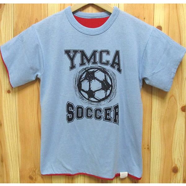 USA古着 『ダブルフェイス Tシャツ YMCA リバーシブル』アメリカ