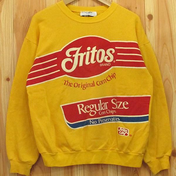 レア USA製 80s FritoLay スウェット ビッグプリント 【公式通販】