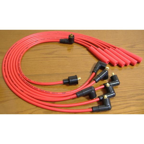 L6L型用アクセル/プラグコード新品 赤 ハコスカS30ZケンメリS130Z 